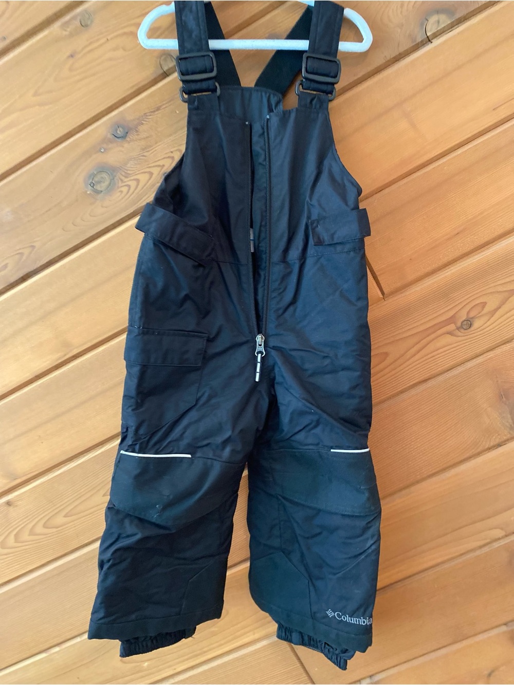 Columbia Kids Black Snow Bibs